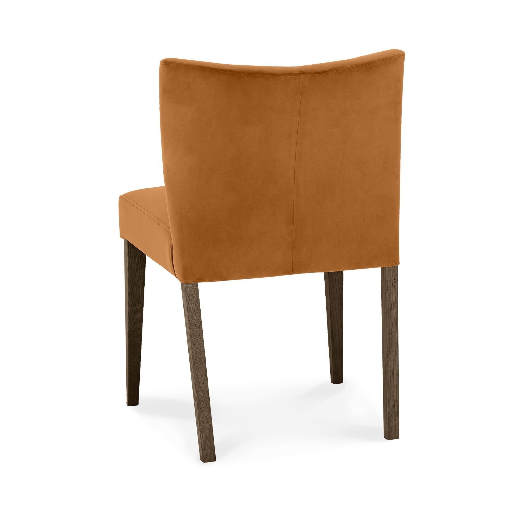 Low back velvet store dining chairs