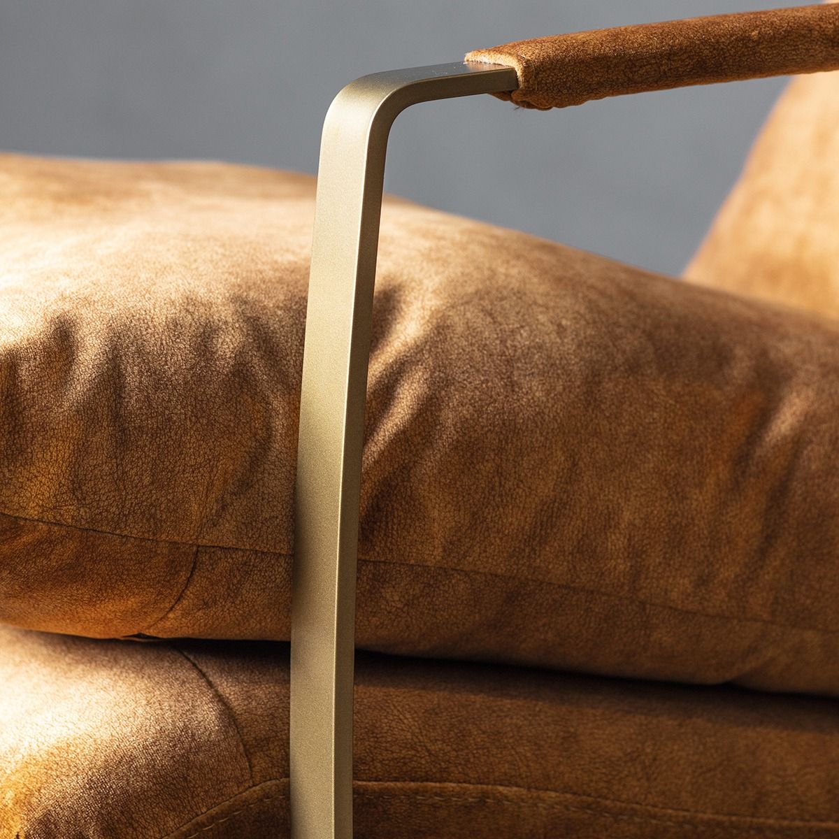 fabien lounger ochre