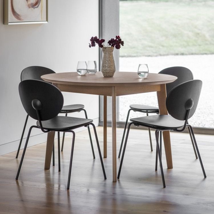 forden black dining table