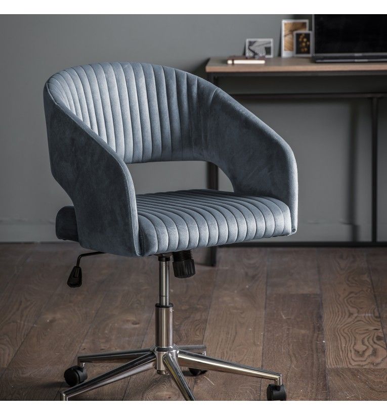 Charcoal outlet swivel chair