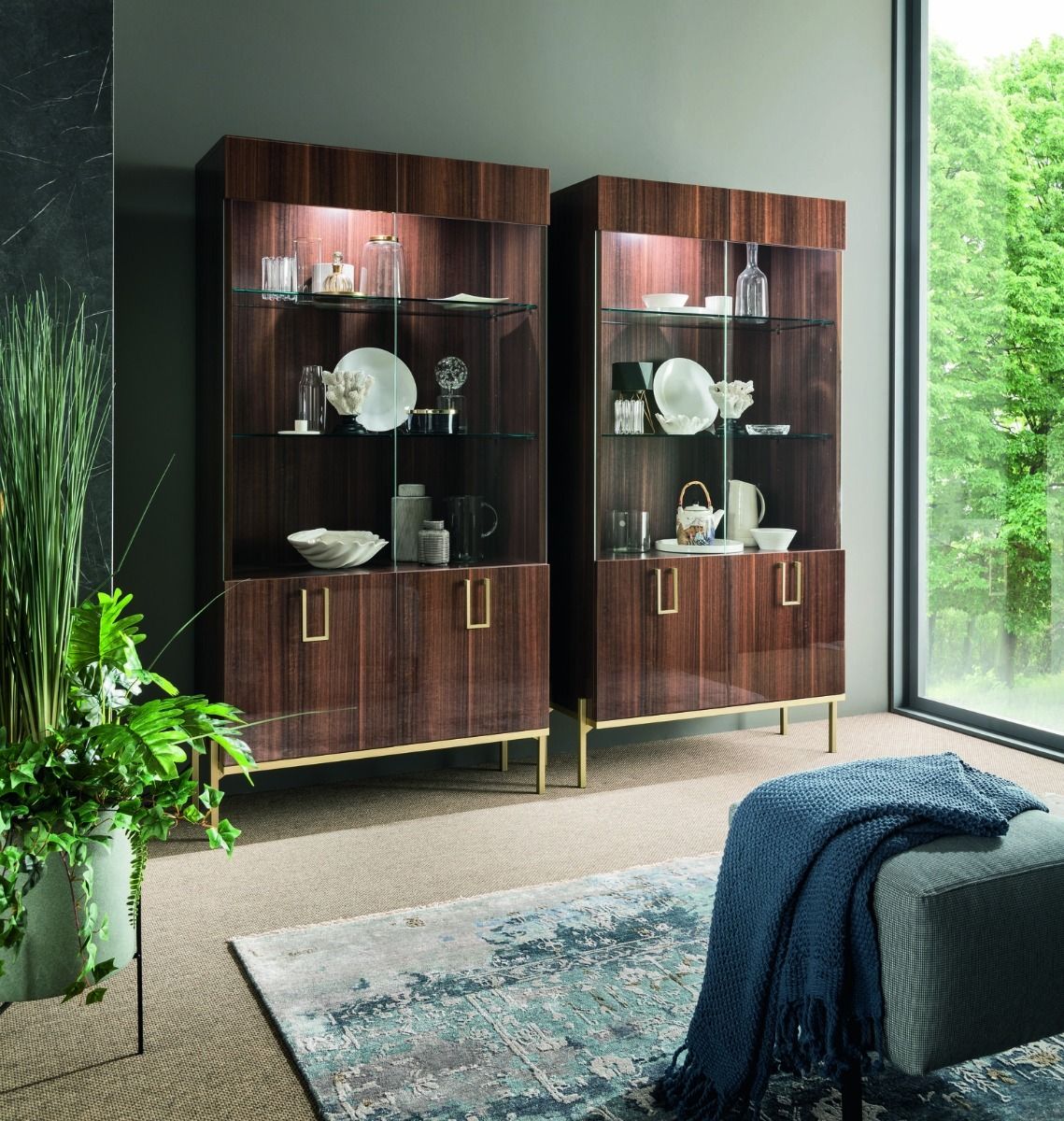 Home styles china deals cabinet