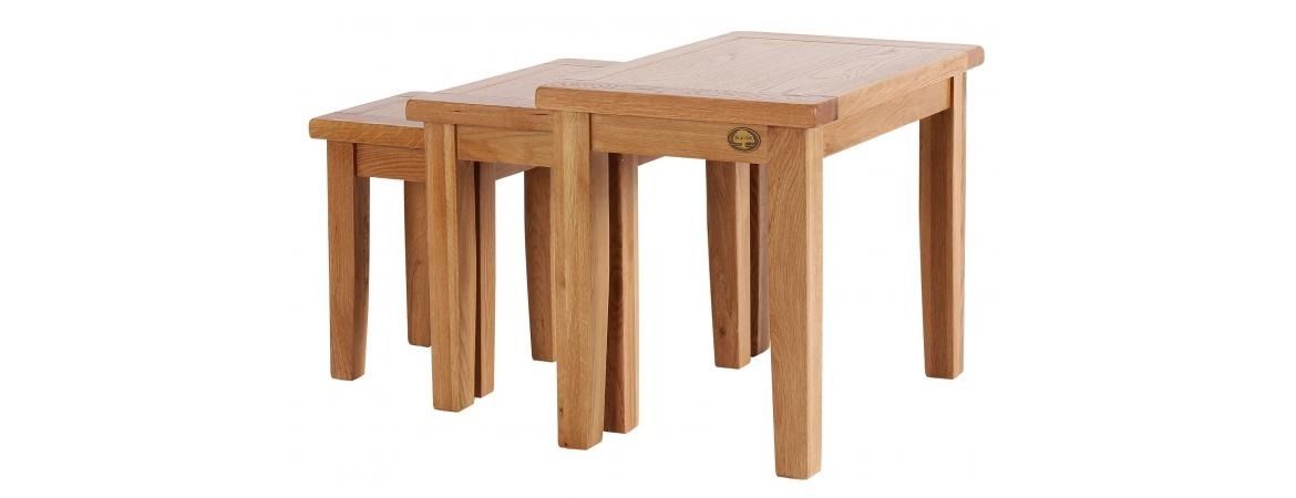 Vancouver petite oak on sale coffee table