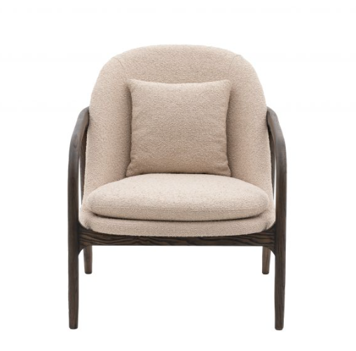 Taupe armchair best sale