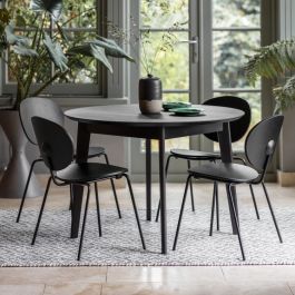 forden dining table black