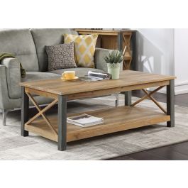 Rustic coffee deals table walmart